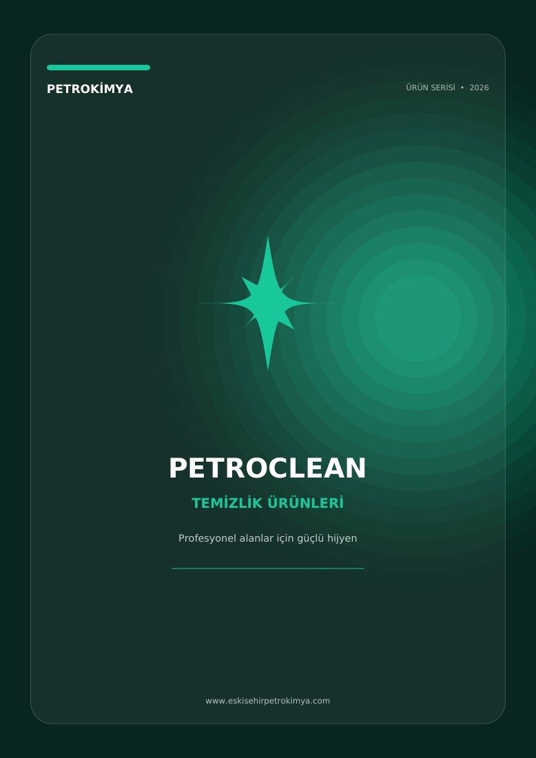 Petroclean Temizlik Ürünleri katalog kapağı