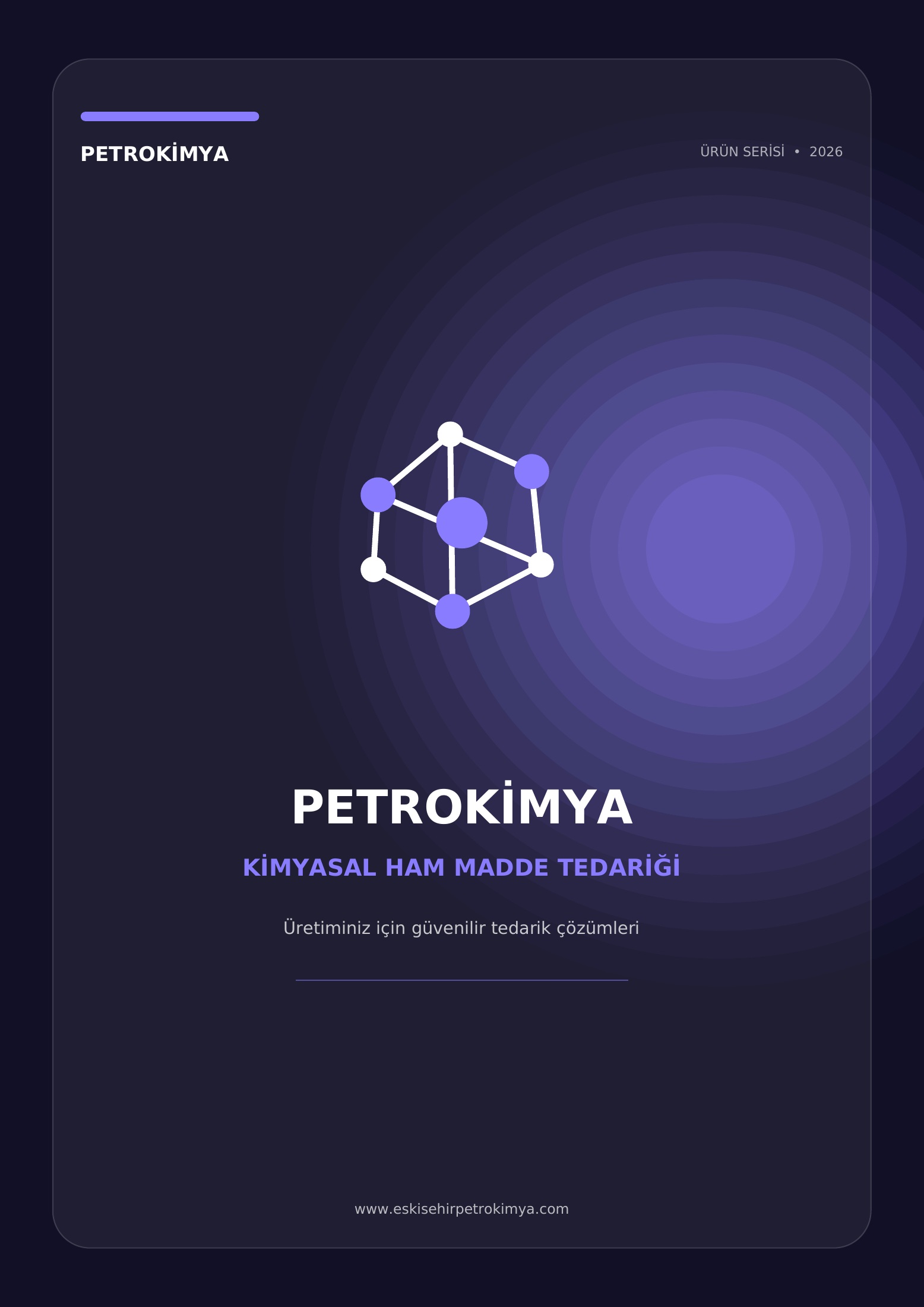 Petrokimya Ham Madde Tedarik katalog kapağı