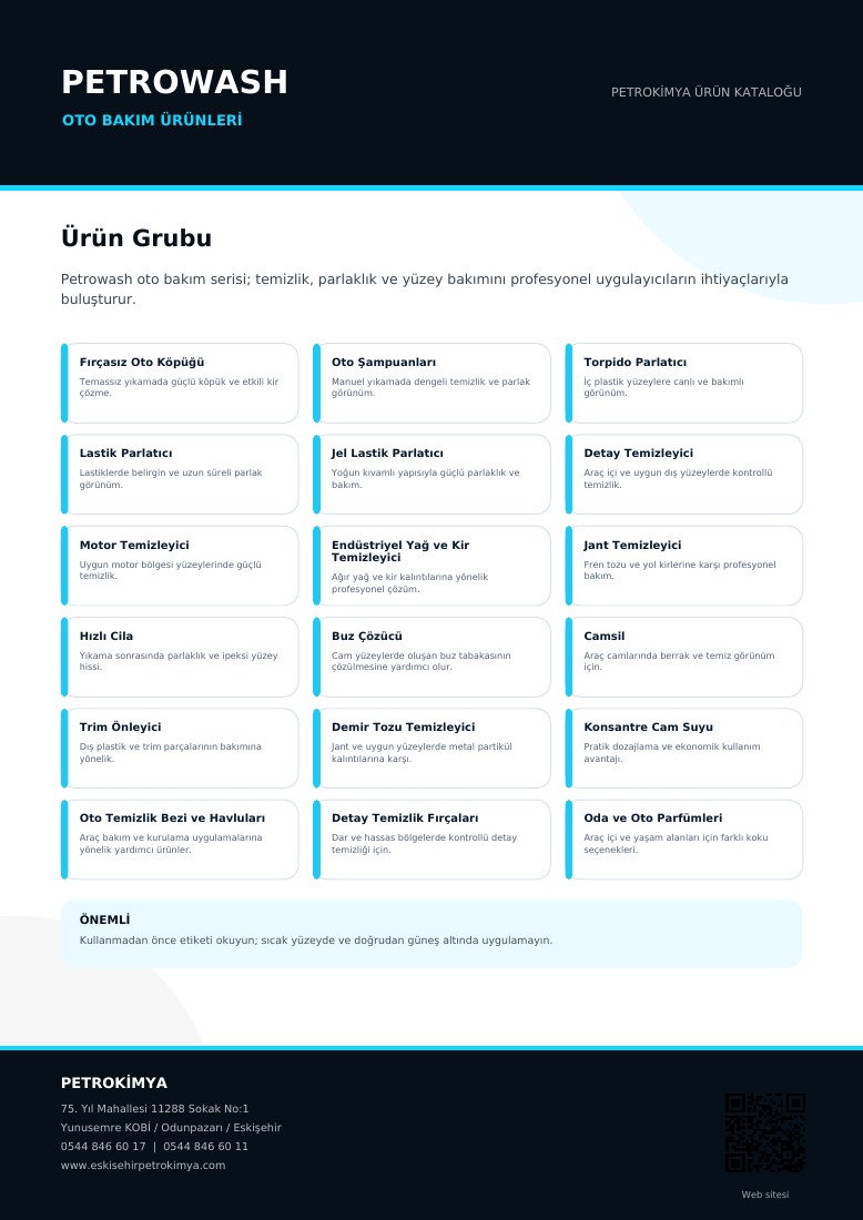 Katalog ürün listesini görüntüle